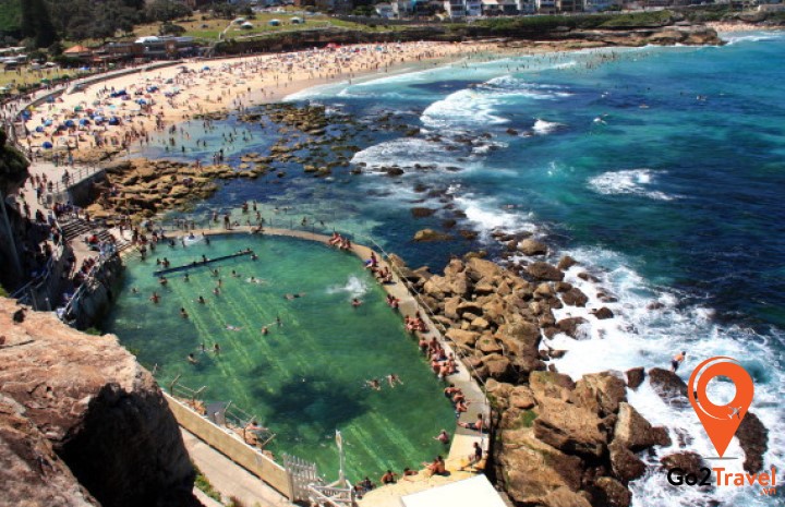 Bể bơi đại dương ở Australia