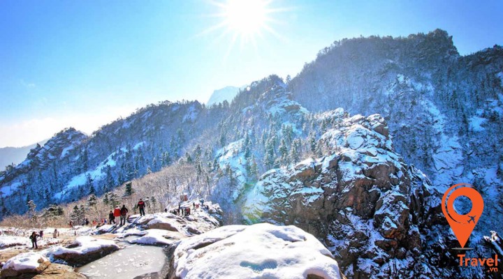 cảnh đẹp núi non Hàn Quốc