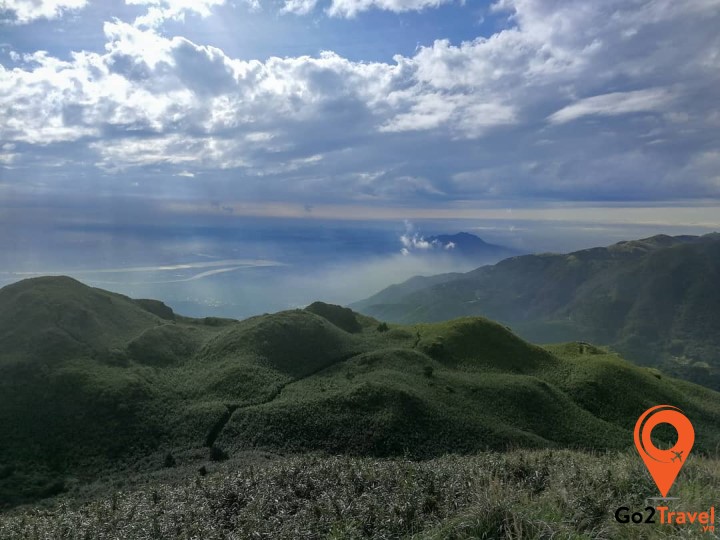 Thảm thực vật ở công viên quốc gia Dương Minh Sơn vô cùng xanh tốt