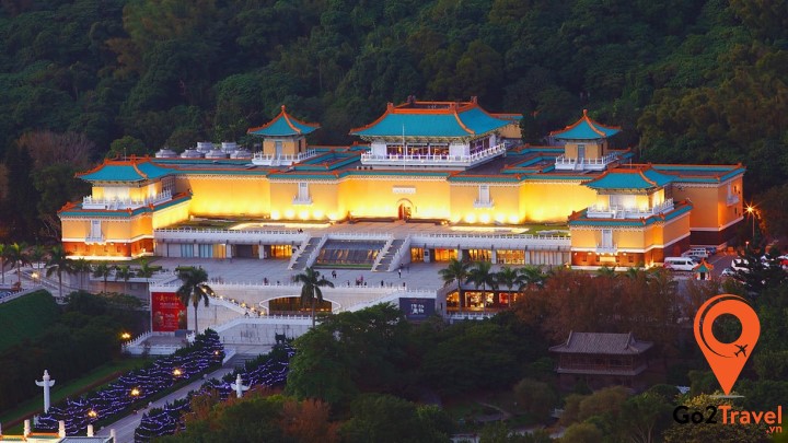 Bảo tàng Cung điện Quốc gia sẽ là điểm đến cho những ai quan tâm về lịch sử nói chung và lịch sử Trung Hoa nói riêng