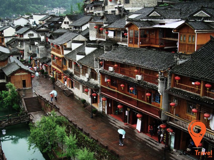 Những công trình kiến trúc này được xây dựng từ thời nhà Minh và nhà Thanh