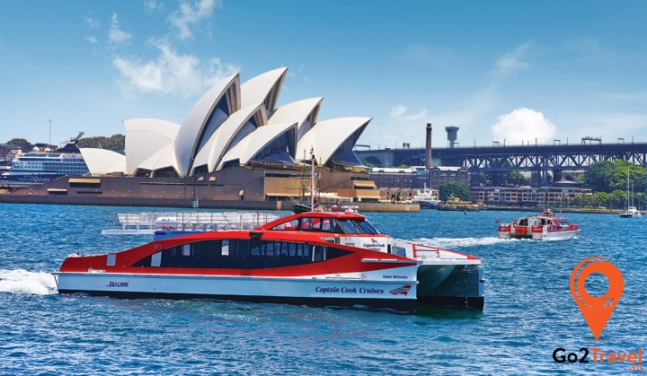Trải nghiệm cảm giác đi du thuyền vịnh Sydney