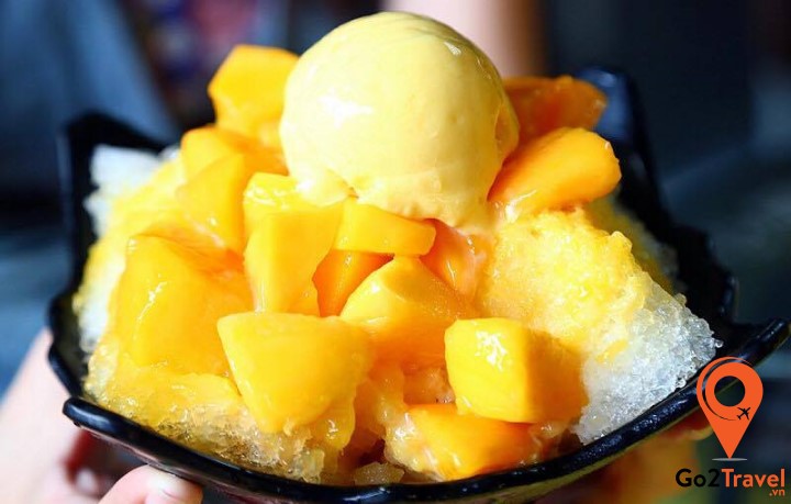 Món kem ngon, ngọt, mát, ăn là sẽ nghiện liền