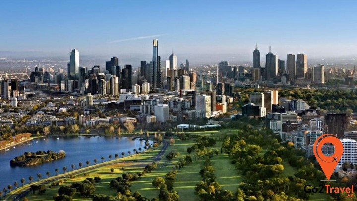 thành phố Melbourne nằm trong top các thành phố đáng sống nhất trên thế giới