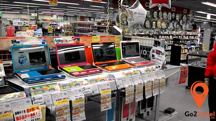 Các mặt hàng điện tử Nhật Bản luôn được đánh giá cao về chất lượng