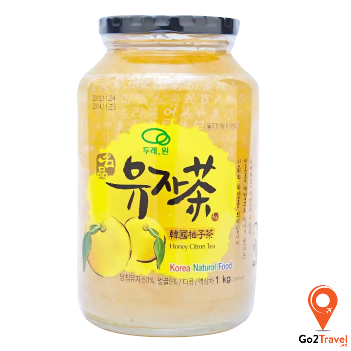 trà bưởi mật ong Hàn Quốc