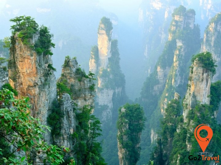 Phong cảnh hữu tình tại Vũ Lăng Nguyên 