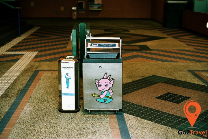 Không xả rác bừa bãi