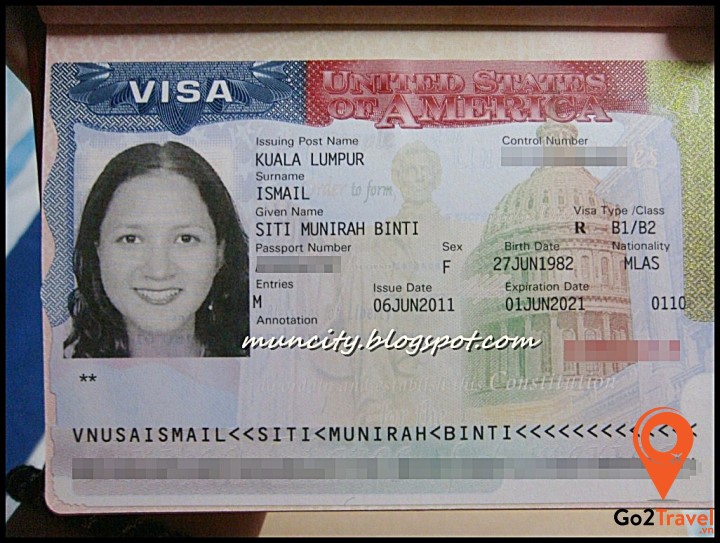 Visa Mỹ loại B1/B2 là gì?