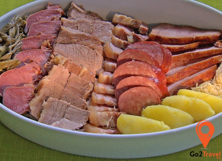 Đây là một món ăn rất bổ dưỡng dành cho những người thích ăn thịt