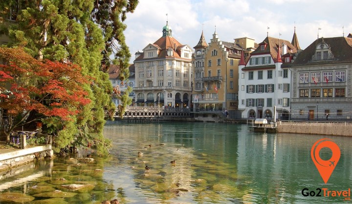Thành phố xinh đẹp Lucerne