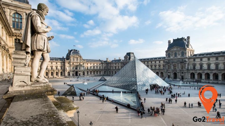 Bảo tàng Louvre - Một trong những bảo tàng lớn nhất thế giới