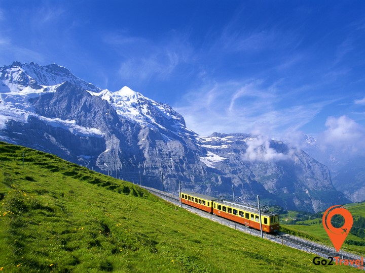 Tàu hỏa đi du lịch Châu Âu