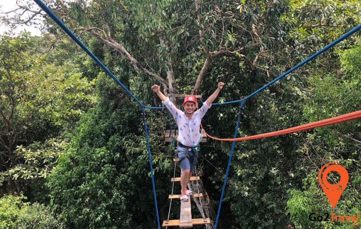 Zipline - trò chơi dành cho những người thích mạo hiểm