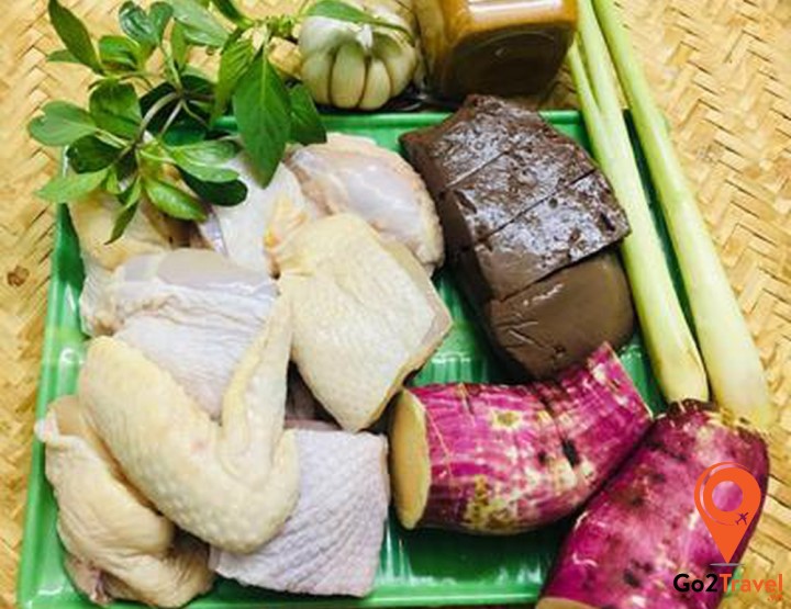 Chuẩn bị nguyên liệu chế biến món cà ri