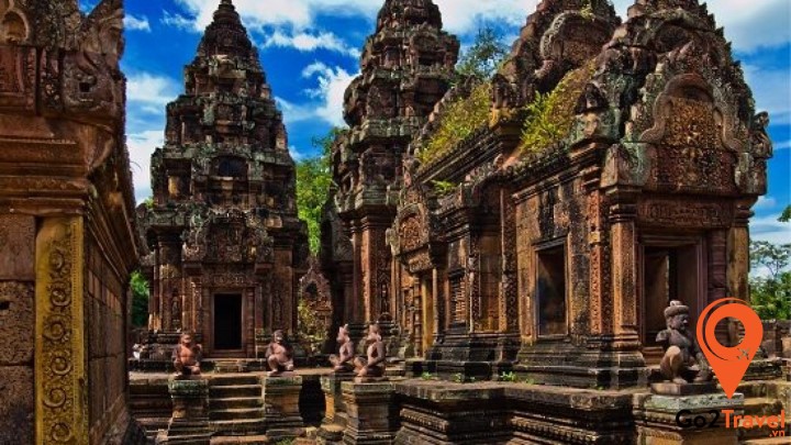 Ngôi đền được xem là tuyệt đỉnh của nghệ thuật trên đá