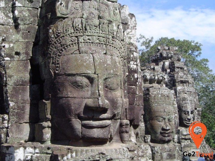 Đây là ngôi đền ấn tượng nhất trong quần thể Angkor