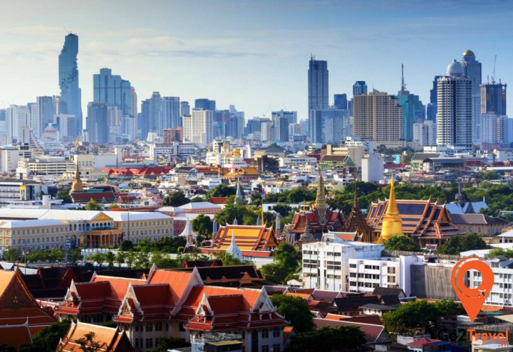 Bangkok có nhiều chùa với nét văn hóa Phật giáo ấn tượng