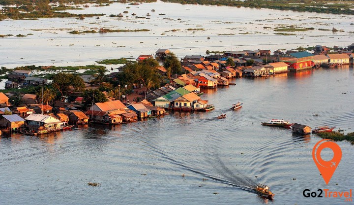 Tonle Sap là biển hồ lớn nhất ở Đông Nam Á
