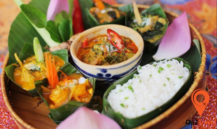 Các thực phẩm chủ yếu cho người dân Campuchia là lúa gạo