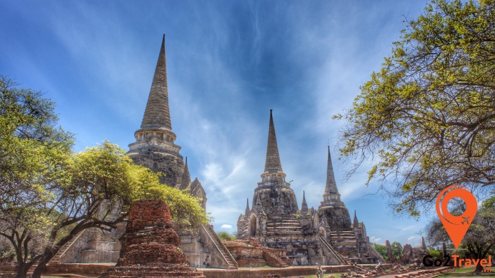 Khu đền thờ lớn nhất Ayutthaya