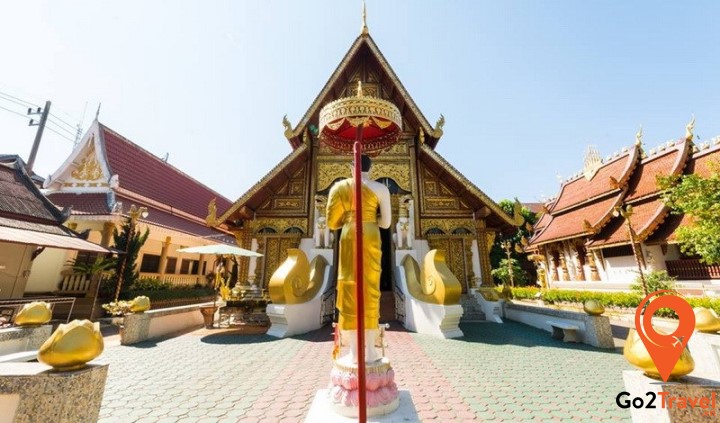 Kiến trúc Lanna Thai của Chùa Phra Sing Chiang Rai