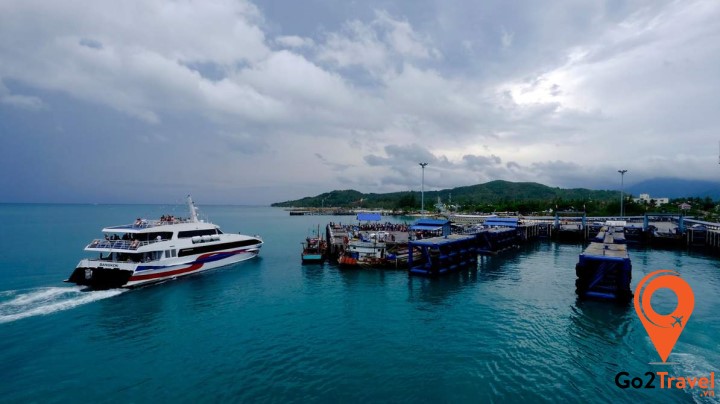 Có những bến phà kết nối giữa các đảo