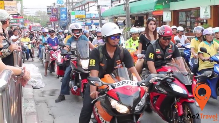 Hình ảnh lễ hội Phuket Bike week