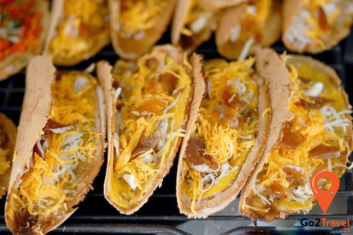 Bánh có mùi vị thơm ngon của kem dừa