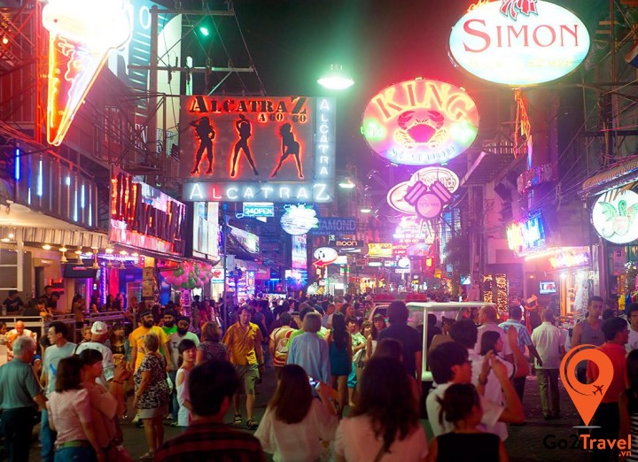 Khu phố nổi tiếng trong chuyến du lịch Pattaya