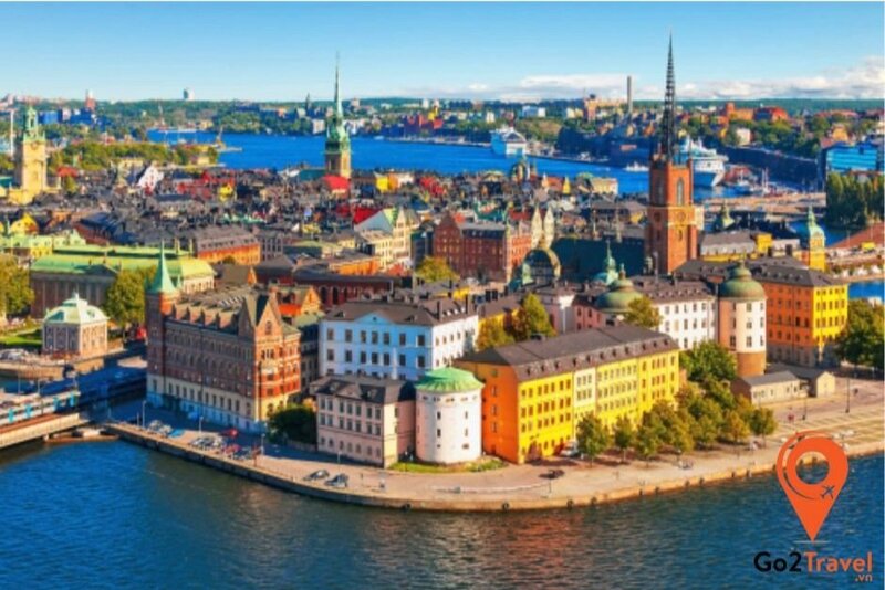 Du lịch Bắc Âu - thành phố Stockholmm